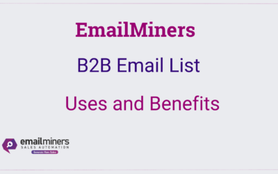 B2B Email List Uses and Benefits